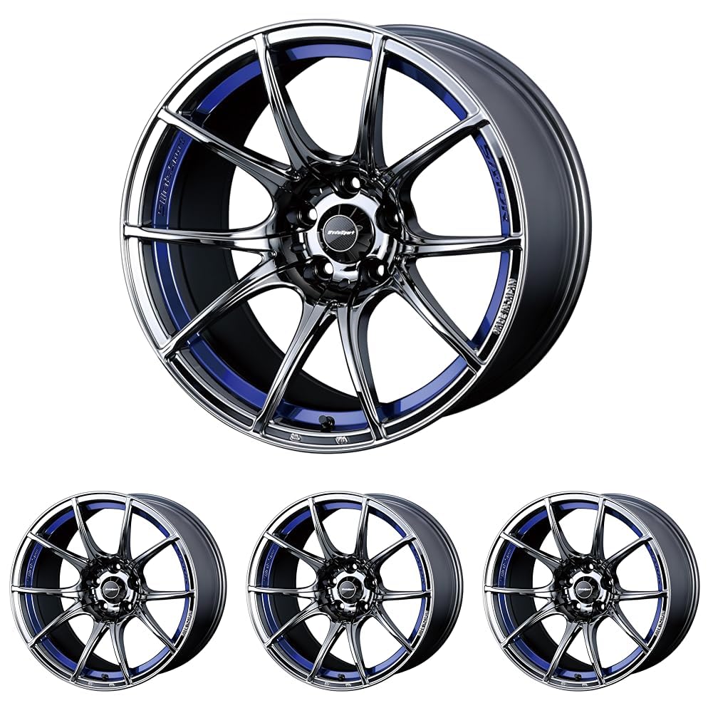 Amazon | WEDS SA10R 18インチ 5H PCD114.3 9.5J +38 BLC 【0072637